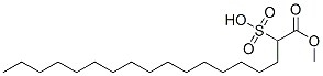 CAS 登录号：3076-26-4， 1-甲氧基-1-氧代十八烷-2-磺酸