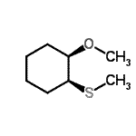 CAS 登录号：307966-00-3， (1R,2S)-1-甲氧基-2-(甲硫基)环己烷