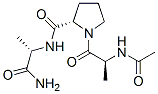 CAS 登录号：30802-31-4， (2S)-1-[(2S)-2-乙酰氨基丙酰]-N-[(2S)-1-氨基-1-氧代丙烷-2-基]吡咯烷-2-甲酰胺