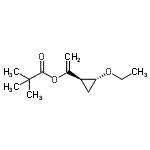 CAS 登录号：308143-36-4， 1-[(1R,2R)-2-乙氧基环丙基]乙烯基特戊酸酯