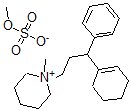 CAS#: 30817-43-7, 1-[3-(1-Cyclohexenyl)-3-Phenylpropyl]-1-Methylpiperidin-1-Ium; Methyl Sulfate