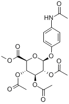 CAS#: 30824-21-6, 4-Acetamidophenyl-triacetyl-beta-D-glucuronic Acid, Methyl Ester