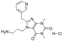 CAS#: 30825-03-7, 7-(3-Aminopropyl)-1,3-Dimethyl-8-(Pyridin-3-Ylmethyl)Purine-2,6-Dione Hydrochloride