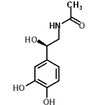 CAS#: 30959-88-7, N-[(2R)-2-(3,4-Dihydroxyphenyl)-2-Hydroxyethyl]Acetamide