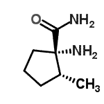 CAS 登录号：309756-94-3， (1S,2R)-1-氨基-2-甲基环戊烷甲酰胺