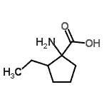 CAS#: 309757-07-1, 1-Amino-2-Ethylcyclopentanecarboxylic Acid
