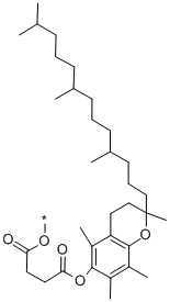 CAS 登录号：30999-06-5， alpha-[4-[[(2R)-3,4-二氢-2,5,7,8-四甲基-2-[(4R,8R)-4,8,12-三甲基十三烷基]-2H-1-苯并吡喃-6-基]氧基]-1,4-二氧代丁基]-omega-羟基-聚乙二醇
