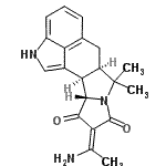 CAS#: 31008-94-3, (6aR,10E,11aS,11bR)-10-(1-Aminoethylidene)-7,7-Dimethyl-6A,7,11A,11B-Tetrahydro-6H-Pyrrolo[1',2':2,3]Isoindolo[4,5,6-Cd]Indole-9,11(2H,10H)-Dione