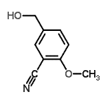 CAS#: 310424-35-2, 5-(Hydroxymethyl)-2-Methoxybenzonitrile