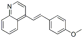 CAS#: 31059-69-5, (E)-4-(4-Methoxystyryl)Quinoline