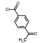 CAS 登录号：31076-84-3， 4-乙酰基苯甲酰氯