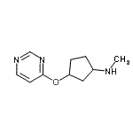 CAS#: 310880-96-7, N-Methyl-3-(4-Pyrimidinyloxy)Cyclopentanamine