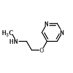 CAS#: 310881-00-6, N-Methyl-2-(5-Pyrimidinyloxy)Ethanamine