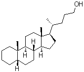 CAS 登录号：3110-99-4， (5beta)-胆烷-24-醇