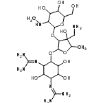 CAS#: 31104-95-7, 2,2'-[4-({3-C-(Aminomethyl)-5-Deoxy-2-O-[2-Deoxy-2-(Methylamino)Hexopyranosyl]Pentofuranosyl}Oxy)-2,5,6-Trihydroxy-1,3-Cyclohexanediyl]Diguanidine