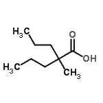 CAS#: 31113-56-1, 2-Methyl-2-Propylpentanoic Acid