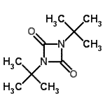 CAS 登录号：31118-38-4， 1,3-二(2-甲基-2-丙基)-1,3-二吖丁啶-2,4-二酮