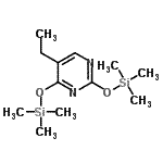 CAS#: 31167-05-2, 5-Ethyl-2,4-Bis[(Trimethylsilyl)Oxy]Pyrimidine