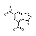 CAS#: 31208-76-1, 5,7-Dinitro-1H-Indazole