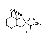 CAS#: 31230-13-4, 2-Isopropyl-2,3A,4-Trimethyloctahydro-1H-Indene