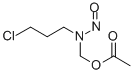 CAS 登录号：312304-87-3， (3-氯丙基-亚硝基氨基)甲基乙酸酯