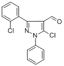 CAS#: 312311-47-0, 5-Chloro-3-(2-Chlorophenyl)-1-Phenyl-1H-Pyrazole-4-Carboxaldehyde