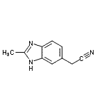 CAS#: 31234-01-2, (2-Methyl-1H-Benzimidazol-5-Yl)Acetonitrile