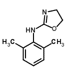 CAS 登录号：31235-50-4， (2Z)-N-(2,6-二甲基苯基)-1,3-恶唑烷-2-亚胺