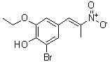 CAS#: 312510-61-5, 2-Bromo-6-Ethoxy-4-[(1E)-2-Nitro-1-Propen-1-Yl]Phenol