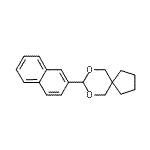 CAS#: 31253-12-0, 8-(2-Naphthyl)-7,9-Dioxaspiro[4.5]Decane