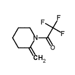 CAS 登录号：312533-00-9， 2,2,2-三氟-1-(2-亚甲基-1-哌啶基)乙酮