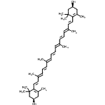 CAS#: 31272-50-1, (3R,3'S)-beta,beta-Carotene-3,3'-Diol