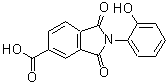 CAS#: 312746-96-6, 2-(2-Hydroxyphenyl)-1,3-Dioxo-5-Isoindolinecarboxylic Acid