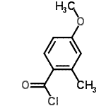CAS 登录号：31310-08-4， 4-甲氧基-2-甲基苯甲酰氯
