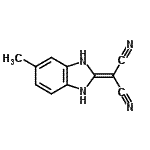 CAS#: 313221-26-0, (5-Methyl-1,3-Dihydro-2H-Benzimidazol-2-Ylidene)Malononitrile