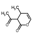 CAS 登录号：313334-47-3， 3-乙酰基-4-甲基-3,4-二氢-2H-吡喃-2-酮