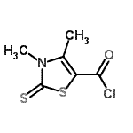 CAS#: 313514-02-2, 3,4-Dimethyl-2-Thioxo-2,3-Dihydro-1,3-Thiazole-5-Carbonyl Chloride