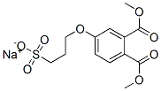 CAS 登录号：31352-31-5， 5-(3-磺酸基丙氧基)邻苯二甲酸二甲酯钠盐