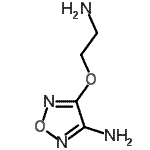 CAS 登录号：313549-19-8， 4-(2-氨基乙氧基)-1,2,5-恶二唑-3-胺