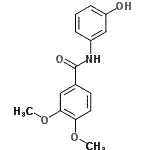 CAS#: 313552-14-6, N-(3-Hydroxyphenyl)-3,4-Dimethoxybenzamide