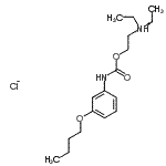 CAS#: 31363-07-2, 2-{[(3-Butoxyphenyl)Carbamoyl]Oxy}-N,N-Diethylethanaminium Chloride