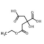 CAS 登录号：31385-04-3， 2-(2-乙氧基-2-氧代乙基)-2-羟基琥珀酸