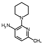CAS#: 313950-14-0, 6-Methyl-2-(1-Piperidinyl)-3-Pyridinamine