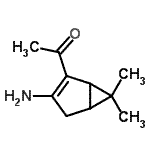 CAS#: 313956-40-0, 1-(3-Amino-6,6-Dimethylbicyclo[3.1.0]Hex-2-En-2-Yl)Ethanone