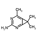 CAS#: 313956-41-1, 5,7,7-Trimethyl-2,4-Diazabicyclo[4.1.0]Hepta-1,3,5-Trien-3-Amine