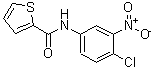 CAS 登录号：313970-43-3， N-(4-氯-3-硝基苯基)-2-噻吩甲酰胺