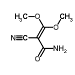 CAS#: 31413-68-0, 2-Cyano-3,3-Dimethoxyacrylamide