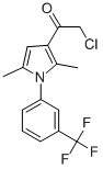CAS#: 314245-30-2, 2-Chloro-1-[2,5-Dimethyl-1-[3-(Trifluoromethyl)Phenyl]-1H-Pyrrol-3-Yl]-Ethanone