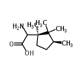 CAS#: 314271-69-7, Amino[(1R,3S)-1,2,2,3-Tetramethylcyclopentyl]Acetic Acid
