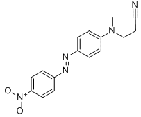 CAS#: 31464-38-7, 3-[Methyl-[4-(4-Nitrophenyl)Diazenylphenyl]Amino]Propanenitrile